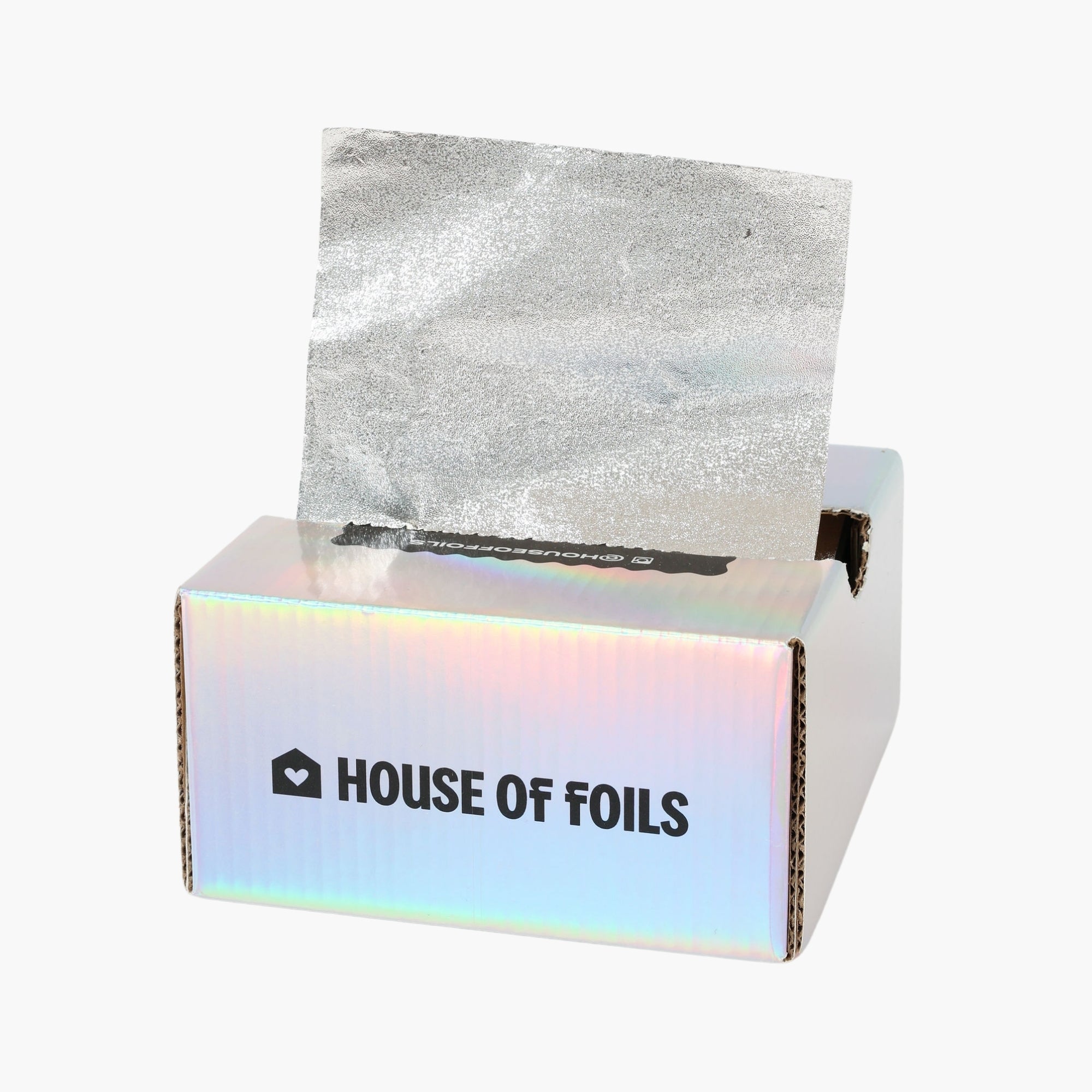 House of Shine Hair Foils | High-Gloss Silver 5x11