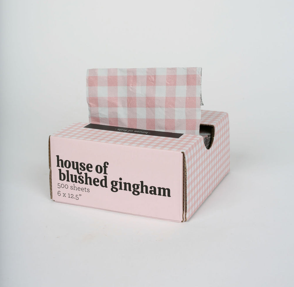 House of Blushed gingham