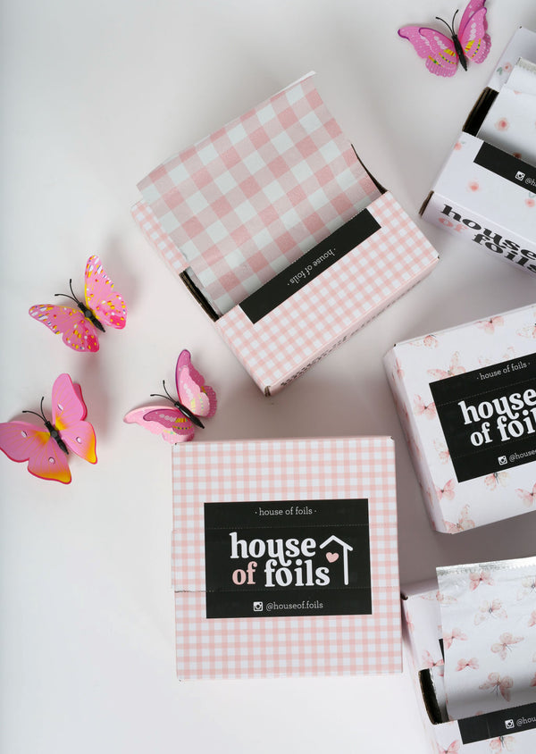 House of Blushed gingham