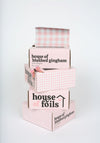 House of Blushed gingham