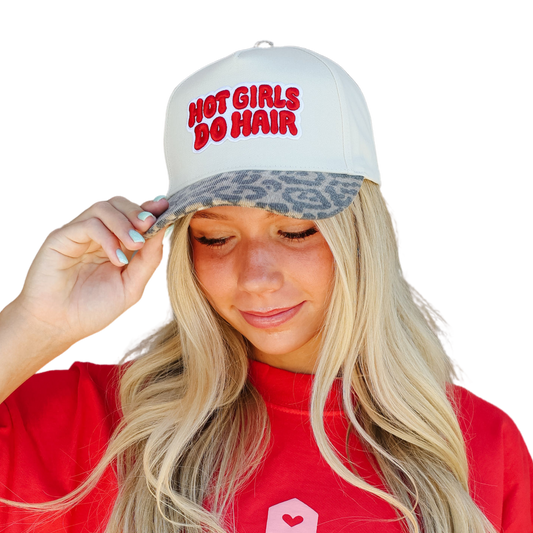Cheetah "Hot Girls Do Hair" Hat