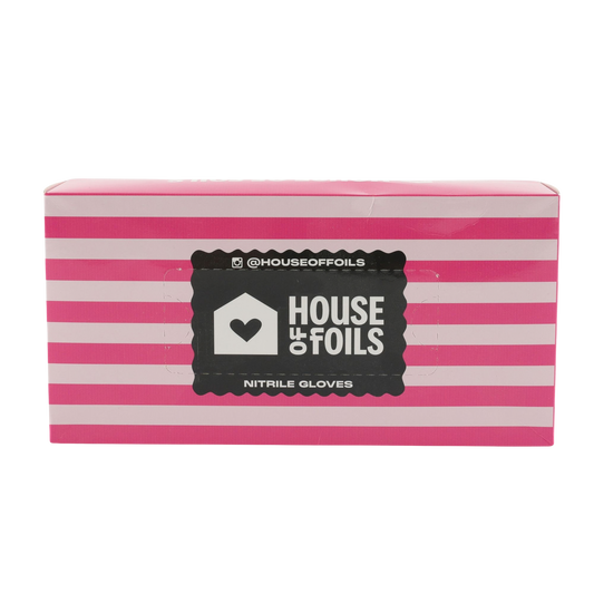 Hot Pink Nitrile Gloves (100 Count)
