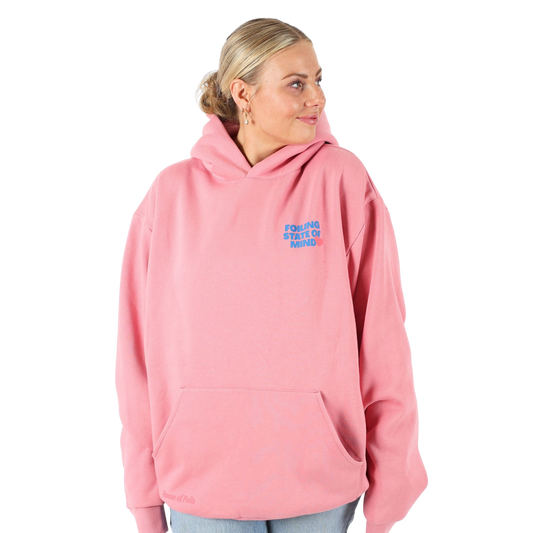 Pink "Foiling State of Mind" Hoodie