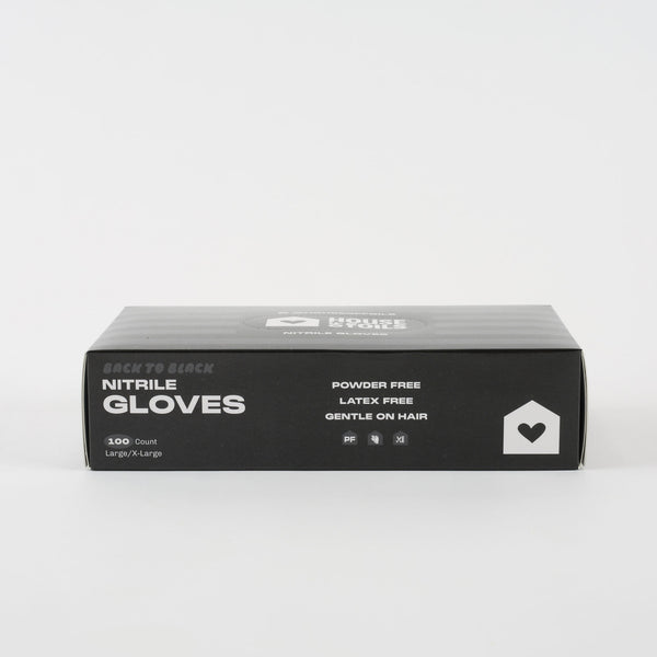 Black Nitrile Gloves (100 Count)