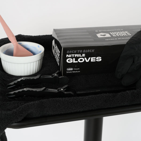 Black Nitrile Gloves (100 Count)