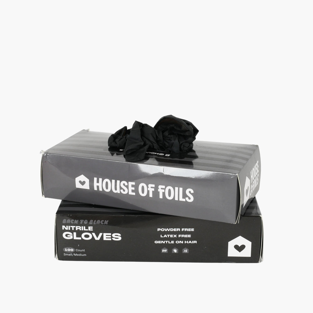 Black Nitrile Gloves (100 Count)