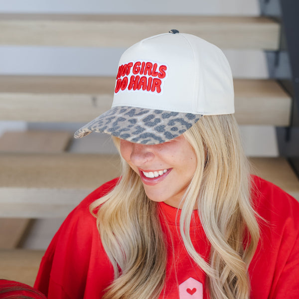 House of Foils cheetah Hot Girls Do Hair hat - one size fits most