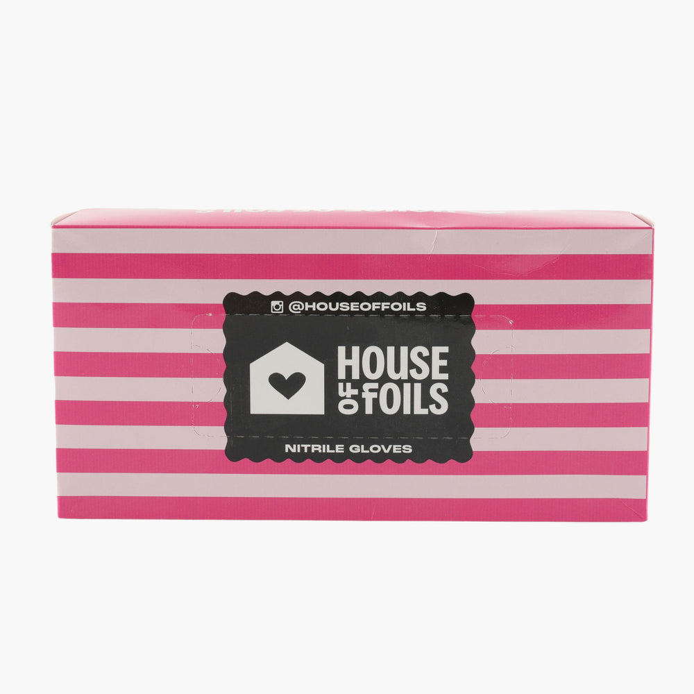 Hot Pink Nitrile Gloves (100 Count)