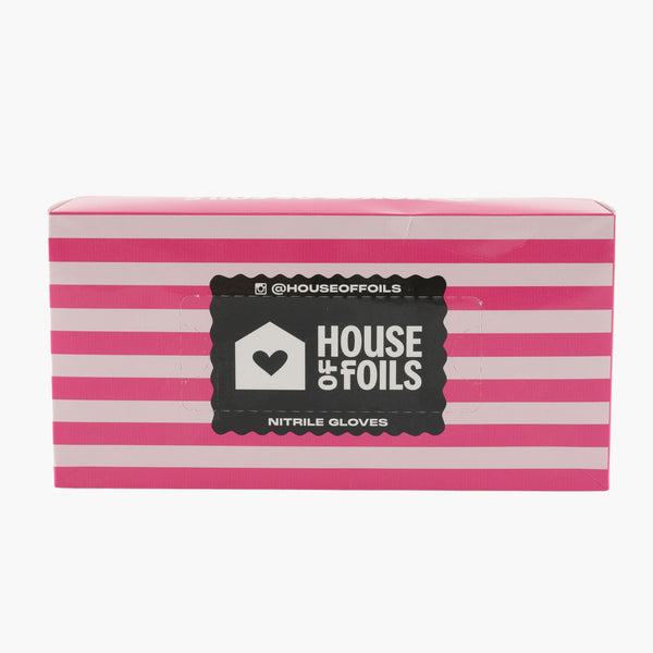 Hot Pink Nitrile Gloves (100 Count)