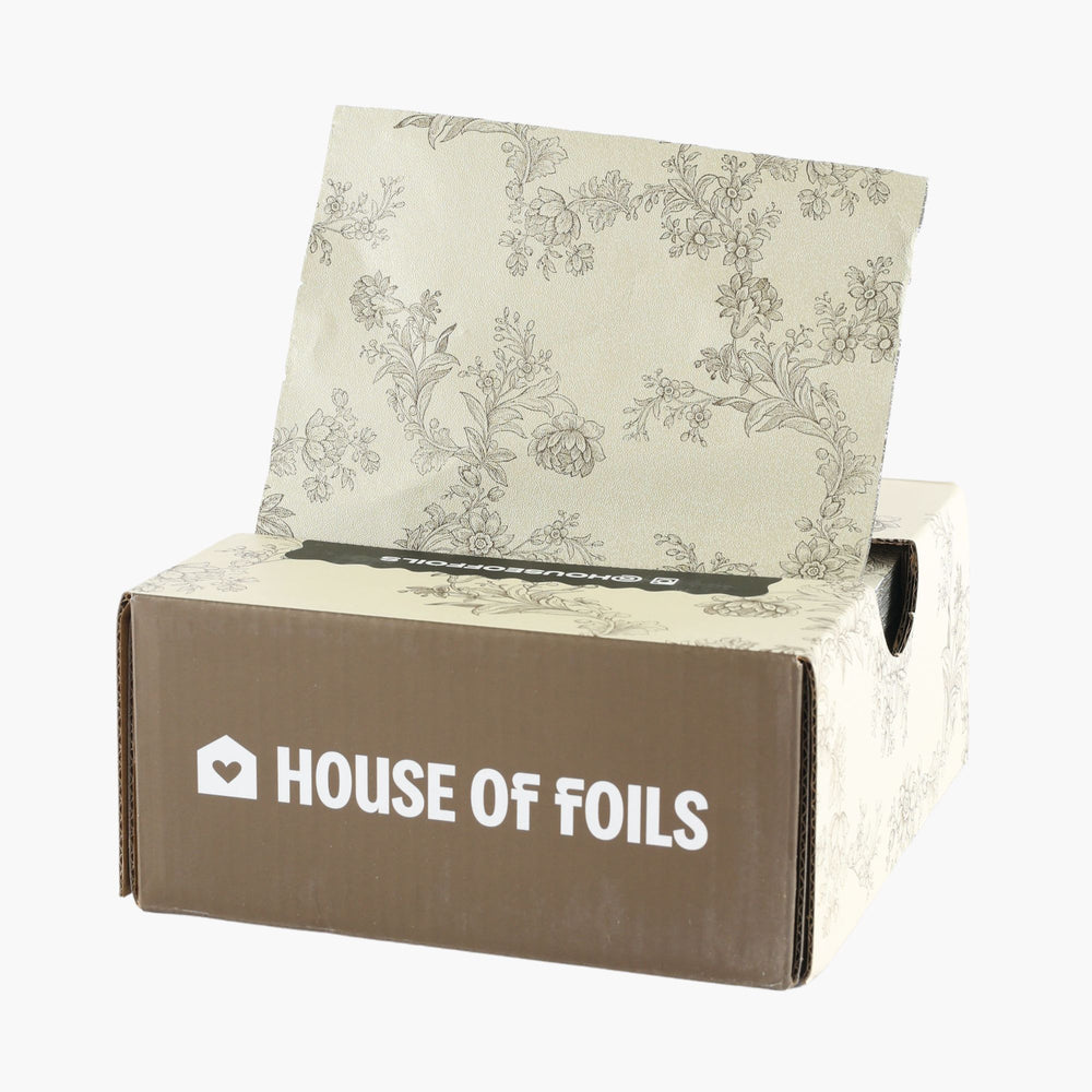 House of Braggn Brown hair foils 500 sheet pack in 5x11 and 6x12.5 inch by House of Foils