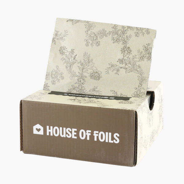 House of Braggn Brown hair foils 500 sheet pack in 5x11 and 6x12.5 inch by House of Foils