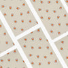House of Candy Corn beige hair foils orange peel texture close-up