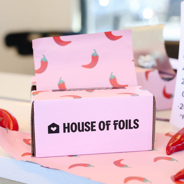 House of Chili Pepper foils by House of Foils - no rip no slip hair foil sheets