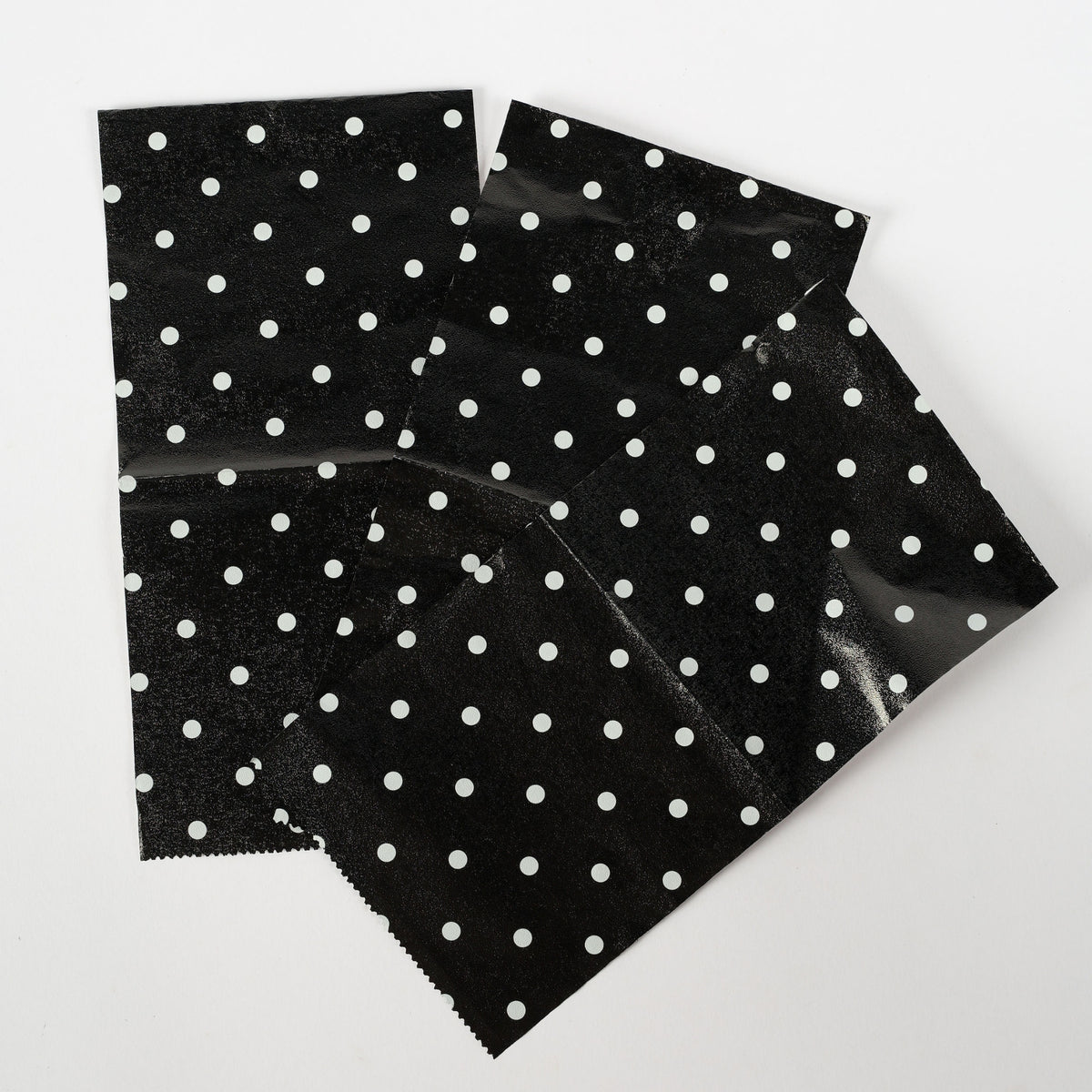 House of Classic Dot hair foil texture close-up dot pattern detail