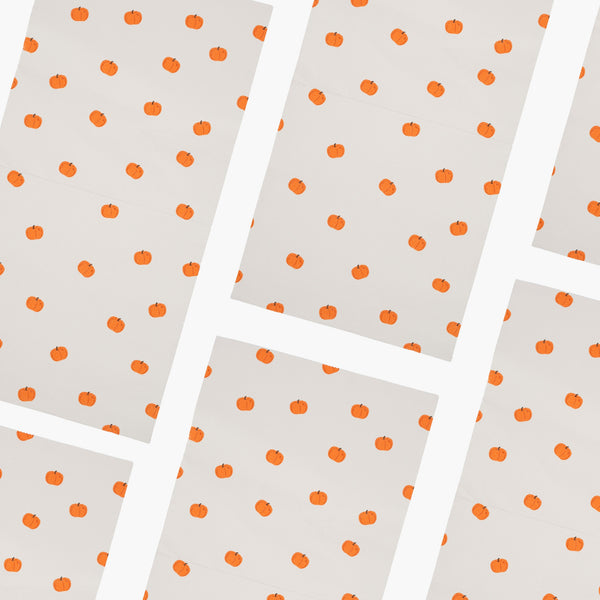 House of Harvest fall pumpkin print foil sheets fanned out