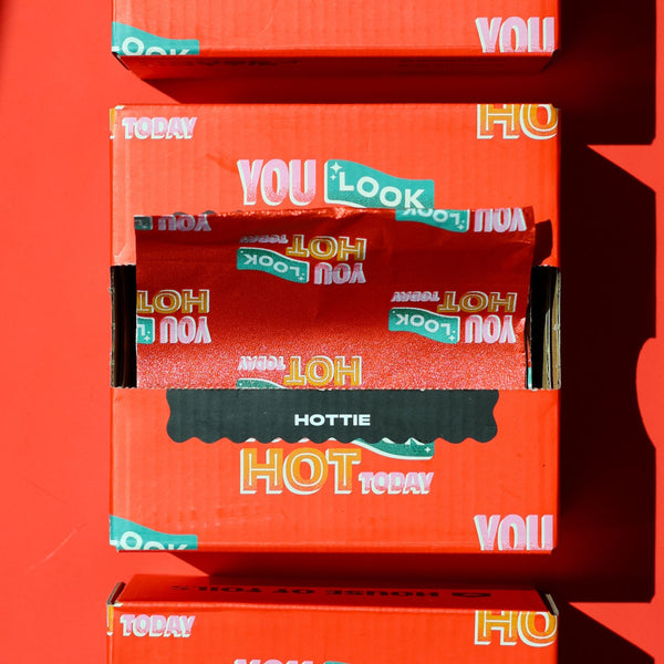 House of Hottie foils open box - 500 sheet hair foils for highlights and balayage