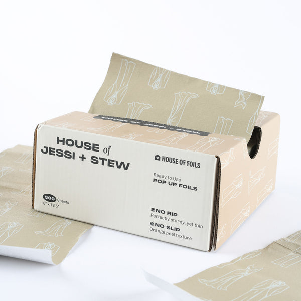 House of Jessi + Stew foils for balayage and highlighting