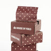 House of Sweet Heart Dot heart dot pattern hair foil sheets for balayage