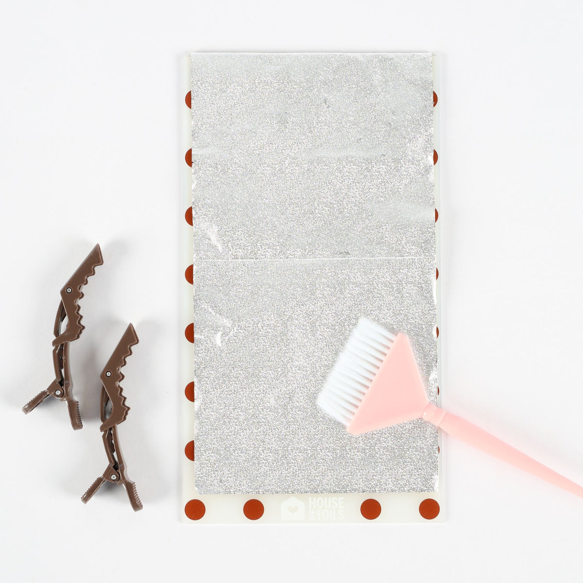 Mocha Dot Balayage Board mocha brown dot design for professional hair stylists