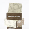 House of Braggn Brown foil sheets fanned out showing full print