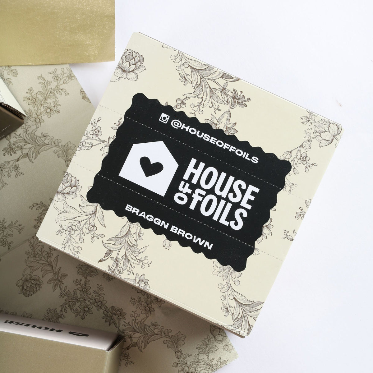 House of Braggn Brown foils for balayage and highlighting