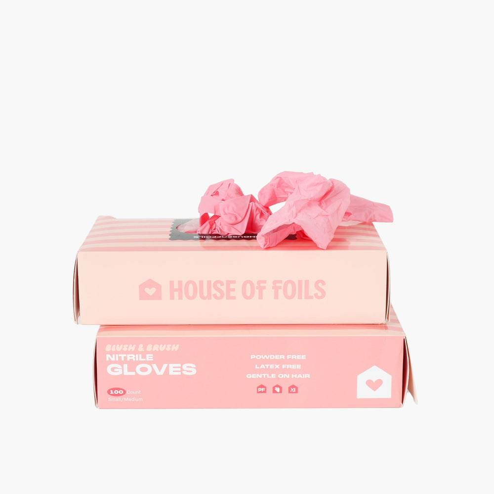 Pink Nitrile Gloves (100 Count)