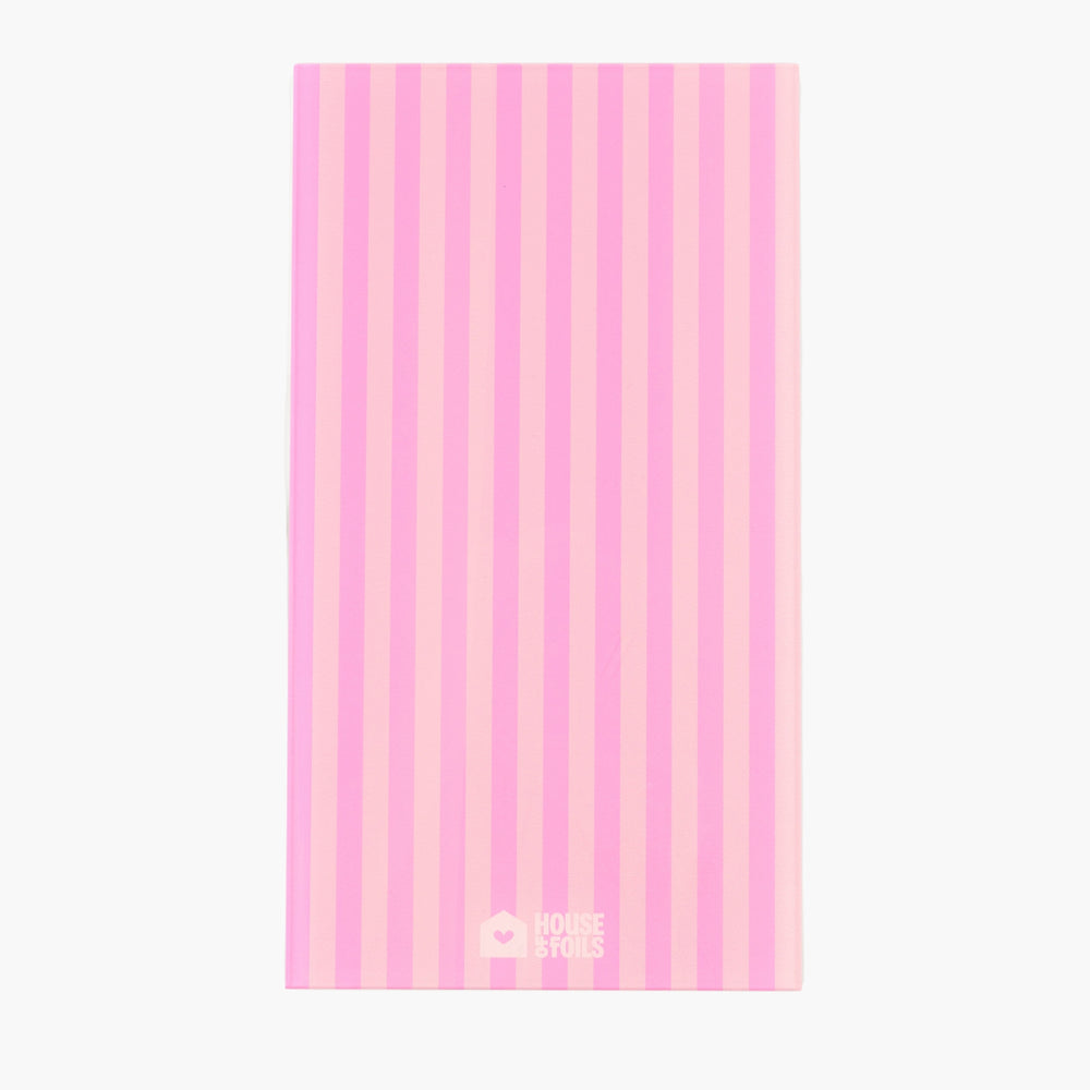 Pink Stripe Balayage Board 6.5x11.5 inch by House of Foils