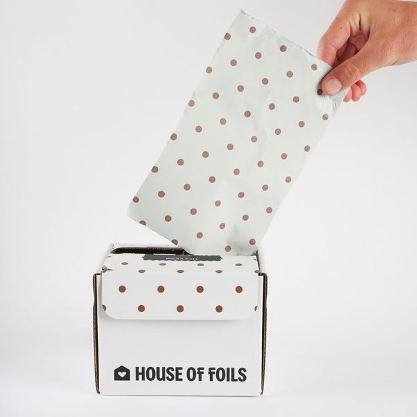 House of Polka Roll 5 inch wide roll foil for salon use