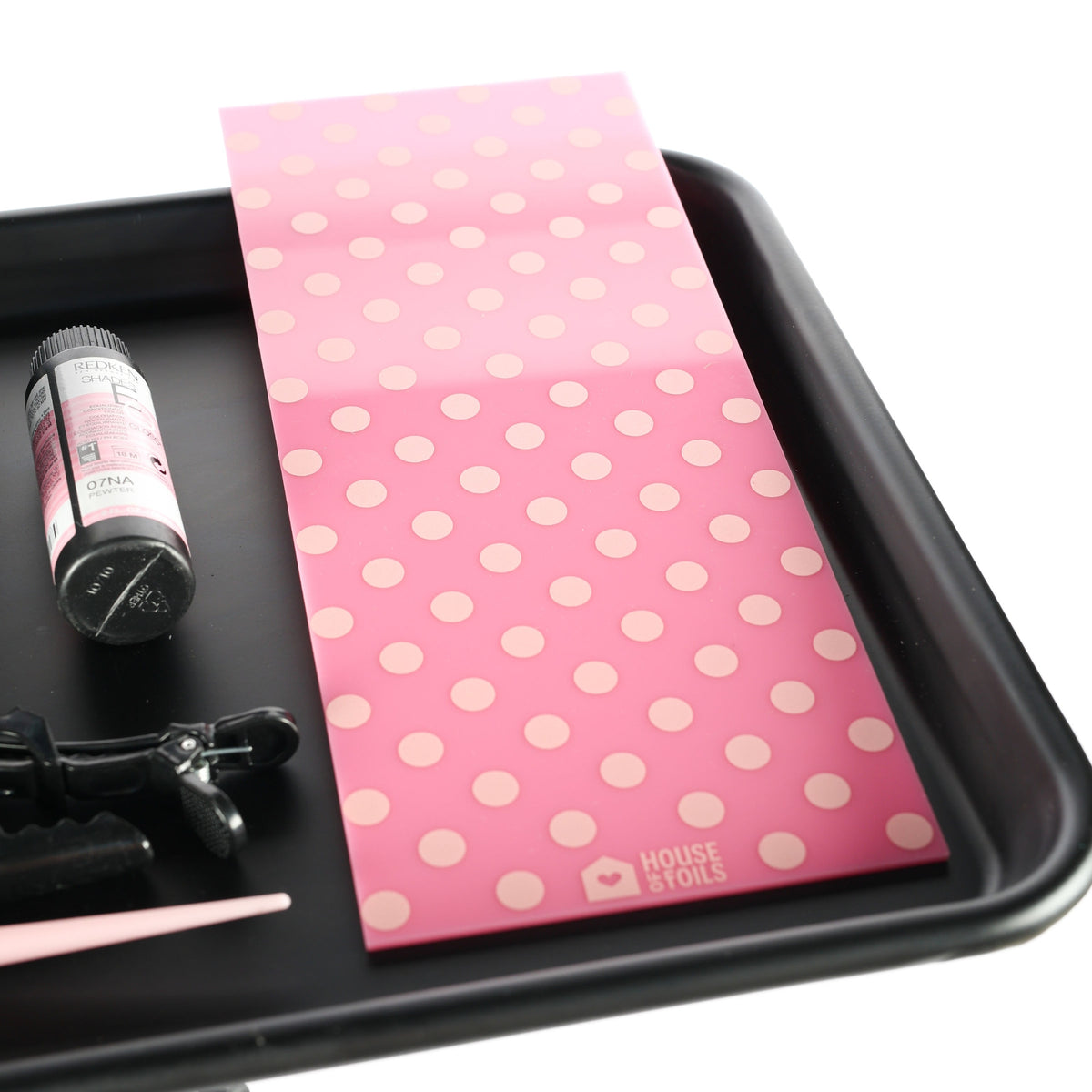 Sweet Dot Balayage Board pink dot design for professional hair stylists